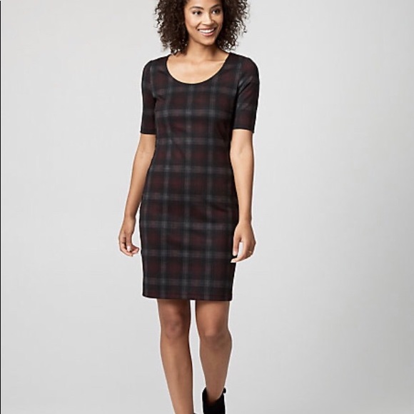 Plaid le chateau dress - Picture 1 of 8